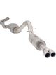 XForce 3.5 Center & Rear Raw Cat-Back Sys Fits XForce Cat Only