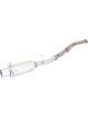 XForce 3 409 Stainless Cat Back System With Angle Out Cannon