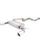 XForce 3 Cat-Back Exhaust System Raw 409 Stainless Steel