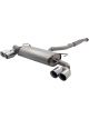 XForce 3 Cat-Back System Quad Tip Outlet Raw 409 Stainless