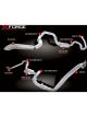 XForce 3 Turbo Back System Raw 409 Stainless Steel