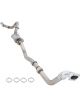XForce 3 Turbo Back System w/ Metallic Cat Con Raw