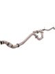 XForce 3 Turbo Back System Without Cat Converter Non-Polished SS