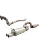 XForce 4 Dump Pipe 3.5 Turbo-Back System Raw 409 SS
