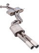 XForce 409 Stainless Steel Twin 2.5 Cat-Back Muffler Rear