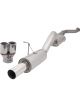 XForce Cat Back 4 Center & Rear Turbo-Back Sys Fits Oe Cat Only