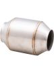 XForce Catalytic Converter Round Metallic 2.5
