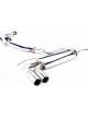 XForce Cat-Back System With Twin 3 Tips