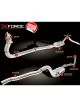 XForce Mild Steel 3 Turbo Back System
