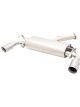 XForce Non-Polished Stainless Steel 3 Varex Rear Muffler With Tips