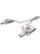 XForce Polished SS Twin 2.5 Cat-Back Sys w/ Varex Mufflers