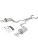 XForce Raw 409 SS Cat-Back System With Twin 3 Piping