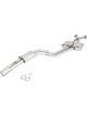 XForce Raw 409 SS Twin 2.5Cat Back X Pipe System With Twin Tips
