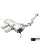 XForce Stainless Steel 3 Cat Back Exhaust System With Varex
