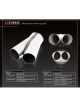 XForce Stainless Steel Merge Pipe From Twin 2 To Single 2.5