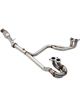 XForce 4-2-1 Header Polished Stainless Metallic Cat For Subaru Impreza Non Turbo