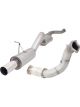 XForce Turbo 4 Dump Pipe 4 Cat & 4 Center & Rear Raw Turbo-Back