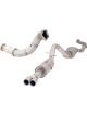 XForce Turbo 4 Dumpipe 3.5 Cat & 3.5 Center & Rear Raw