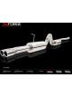 XForce Turbo Back Raw Steel 4 Dump Pipe 3-1/2 Cat & Single Sys