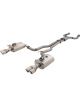 XForce Twin 2.25 Cat-Back w/ Polished SS 2.5 Varex Rear