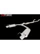 XForce Twin 2.5 Stainless Steel Cat-Back Exhaust System