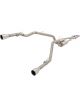 XForce Twin 2.5 To Twin 3Cat Back System 304 Stainless Steel