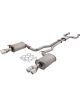 XForce Twin 3 Cat-Back Raw 409 Stainless