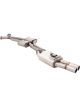 XForce Twin 3 Cat-Back Raw 409 Stainless Steel With Varex Rear