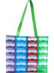 VW Official Licensed Product T1 Bus PVC Shopper Bag with Zip