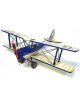 Boyle Handmade Tiger Moth Plane Blue and White 50cm