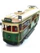 Boyle Handmade Melbourne W Class Tram CD Holder Green 85cm