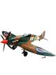 Boyle Handmade Large Spit Fire Plane 1941 Green and Brown 125cm