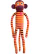 Boyle Handmade Jules Red and Orange Striped Monkey 70cm