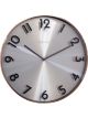 NeXtime Reflection Wall Clock 40cm Copper Brown