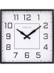 NeXtime Be Square Wall Clock 35 x 35cm White