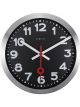 NeXtime Station Numerical Wall Clock 35cm Black