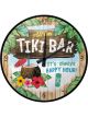 Nostalgic-Art Licensed Product Wall Clock Tiki Bar Multi  30 x 30 x 5.5cm