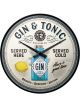 Nostalgic-Art Licensed Product Wall Clock Gin & Tonic White  30 x 30 x 5.5cm