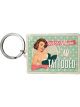 Nostalgic-Art Licensed Product Stainless Steel Keyring Guess where I'm Tattooed