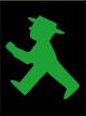 Nostalgic-Art Licensed Product Magnet Ampleman, grun 6cm L x 8cm W