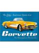 Nostalgic-Art Licensed Product Magnet Corvette 6cm L x 8cm W