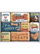 Nostalgic-Art Licensed Product Magnet Set Dog Treats 7cm L x 9.3cm W