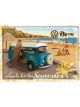 Nostalgic-Art Licensed Product Metal Card VW ready for the summer 10 x14cm W