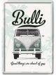 Nostalgic-Art Licensed Metal Card VW Good Things Are Ahead Of You 10 x14cm W