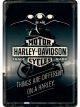 Nostalgic-Art Licensed Metal Card Harley -Things are Different 10 x14cm W