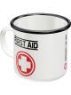 Nostalgic-Art Licensed Product Enamel Coated Mug First Aid White 360ml