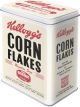 Nostalgic-Art Licensed Product Tin Box Large Kelloggs Retro White 10x14x20cm 3L