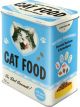 Nostalgic-Art Licensed Product Tin Box Large Cat Food Blue 10 x 14 x 20cm 3L