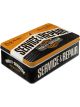 Nostalgic-Art Licensed Flat Tin Harley Service & Repair Black 16x7cm 2.5L