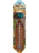 Nostalgic-Art Licensed Thermometer VW Bulli Ready for Summer Brown 2x6.5x28 cm